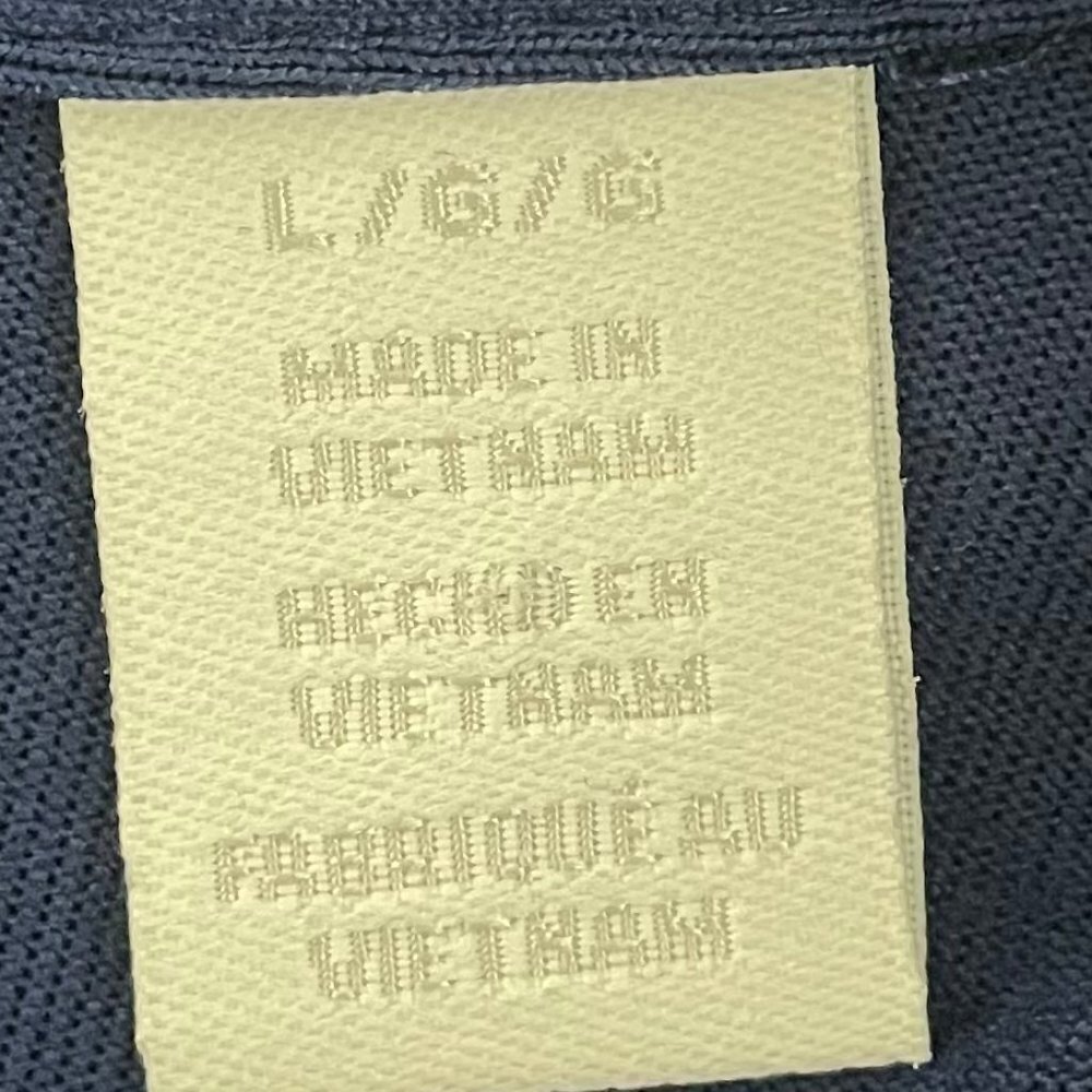 Callaway Athletic SS 5 Snap Polo Golf Shirt in Poly Blend Cobalt Blue Sz L NWOT - Picture 12 of 14